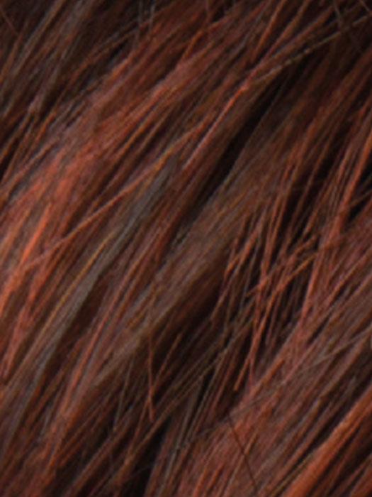 AUBURN ROOTED | Dark Auburn, Bright Copper Red, and Warm Medium Brown blend with Dark Roots