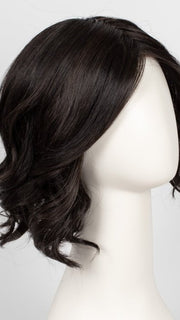 RL2/4 OFF BLACK | Black Evenly Blended with Dark Brown Highlights