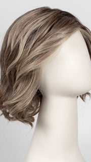 RL12/22SS SHADED CAPPUCCINO | Light Golden Brown Evenly Blended with Cool Platinum Blonde Highlights with Dark Roots