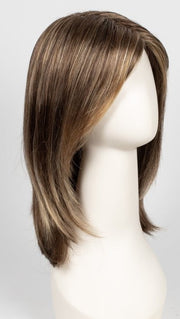 R11S+ GLAZED MOCHA | Warm Medium Brown with Golden Blonde Highlights on Top