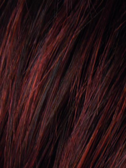 WINE RED ROOTED | Dark Auburn, blended with Fox red and Dark espresso Brown