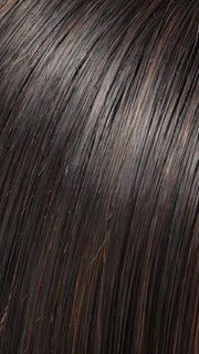 1BRH30 CHOCOLATE PRETZEL | Soft Black with 33% Gold-Red Highlights