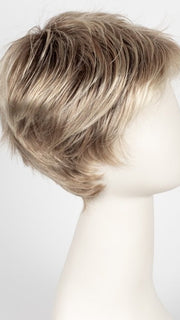 CHAMPAGNE ROOTED | Light Beige Blonde, Medium Honey Blonde, and Platinum Blonde blend with Dark Roots