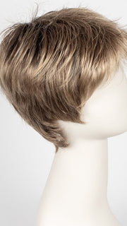 SAND ROOTED | Medium Honey Blonde, Light Ash Blonde, and Lightest Reddish Brown blend with Dark Roots