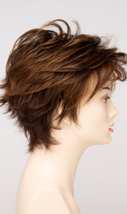 CHOCOLATE CARAMEL | Medium Brown with Soft Red and Blonde highlights
