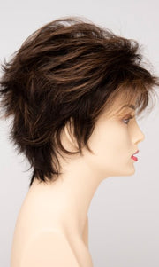 AMARETTO CREAM | Dark Brown roots with overall Medium Brown base with Honey Blonde highlights