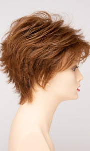 CREAMED COFFEE | Medium Brown roots and base with Cinnamon and Golden Blonde highlights