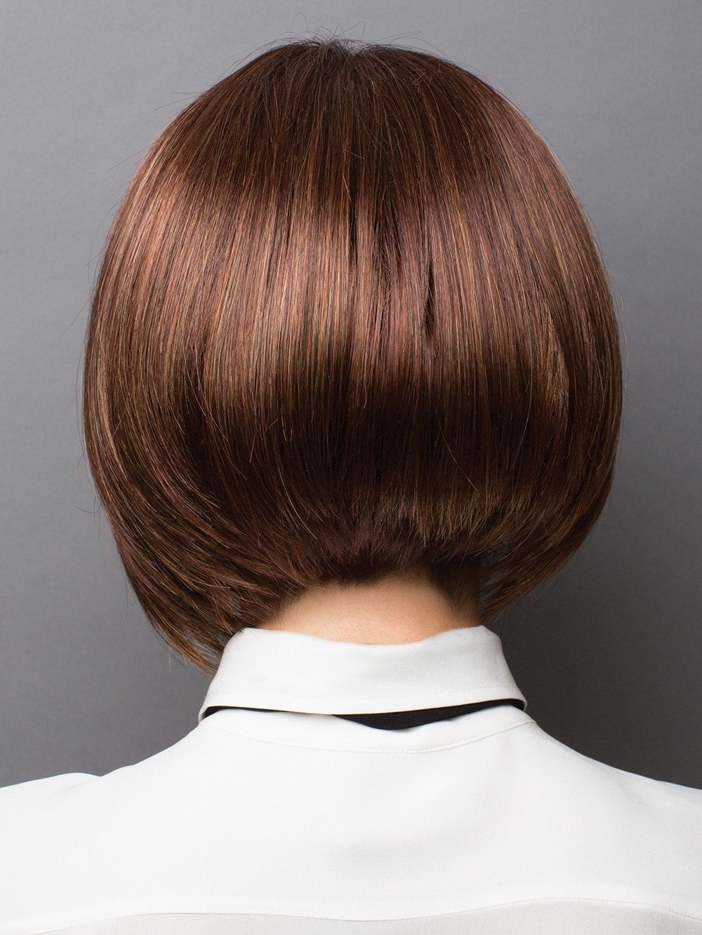 Modern bob with great thickness in fringe