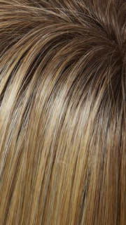 24B/27CS10 SHADED BUTTERSCOTCH | Light Gold Blonde & Medium Red-Gold Blonde Blend, Shaded with Light Brown