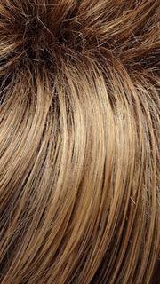 24BT18S8  | Medium Gold Brown and Light Gold Blonde Blend, Shaded with Dark Gold Brown 