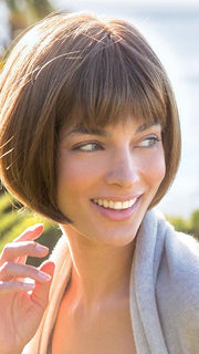 ERIN by Amore in LIGHT CHOCOLATE | Light Brown with Light Reddish Brown Highlights