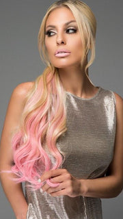 14/88H/PINK | Dark Blonde Evenly Blended with Pale Blonde Highlights with Pink Tips