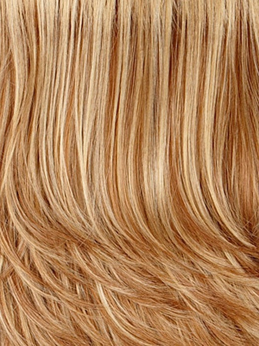 Color 27/26 H = GOLD BLONDE WITH GLAZED STRAWBERRY BLONDE HIGHLIGHTS