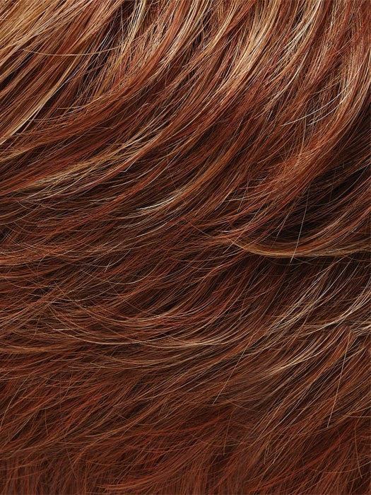 Color 27MBF = Amber Pie: Dk Strawberry Blonde w/ Med Red Nape