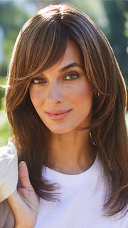 REMY HH TOPPER 10" by Amore in DARK-CHOCOLATE | Dark Brown blended with Medium Brown