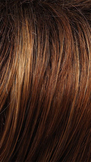 30A27S4 | Medium Red and Medium Red-Gold Blend, Shaded with Dark Gold Brown Roots