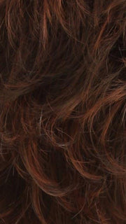 32/130 Dark Auburn Blended with Dark Copper, Dark Copper Tips 