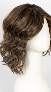 RL8/29SS SHADED HAZELNUT | Warm Medium Brown Evenly Blended with Ginger Blonde with Dark Roots