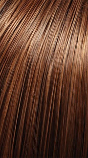 4/27/30 GERMAN CHOCOLATE | Darkest Brown Evenly Blended and Tipped with Light Red-Gold Blonde and Red-Gold Blend 