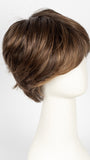 CHOCOLATE-ROOTED 830.27.6 | Medium to Dark Brown base with Light Reddish Brown highlights and Dark Roots
