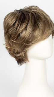 TOBACCO-ROOTED 12.26.27.8 | Medium Brown base with Light Golden Blonde highlights and Light Auburn lowlights Edit alt text