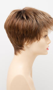 CREAMED COFFEE | Medium Brown roots and base with Cinnamon and Golden Blonde highlights