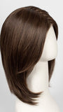 RL6/8 DARK CHOCOLATE | Medium Brown Evenly Blended with Warm Medium Brown