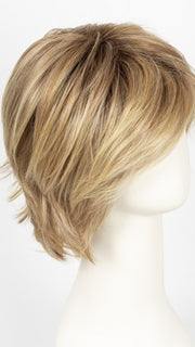 14/26/R10 | Red Blonde with Gold Blonde highlights and Light Brown roots