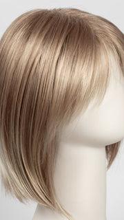 CHAMPAGNE-BLUSH | Creamy White Blonde Base transitioning to Strawberry Blonde with Light Auburn highlights