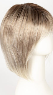 MELTED-MARSHMALLOW | Subtly Warm Dark Sandy Blonde Blend with Medium Brown Roots and Light Ash Blonde Tips and Highlights