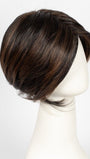 1BRH30 CHOCOLATE PRETZEL | Soft Black with 33% Gold-Red Highlights