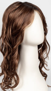 30A27S4 | Medium Red and Medium Red-Gold Blend, Shaded with Dark Gold Brown Roots