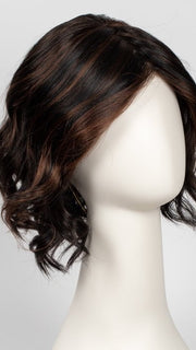 1BRH30 CHOCOLATE PRETZEL | Soft Black with 33% Gold-Red Highlights