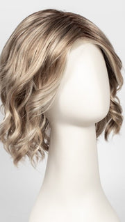 12FS8 | Light Gold Brown, Light Natural Gold Blonde and Pale Natural Gold-Blonde Blend, Shaded with Medium Brown