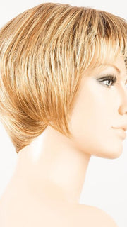 GINGER ROOTED 26.31.19 | Light Honey Blonde, Light Auburn, and Medium Honey Blonde Blend with Dark Roots