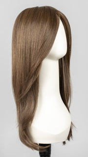 RL6/8 DARK CHOCOLATE | Medium Brown Evenly Blended with Warm Medium Brown