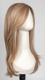 RL14/22SS SHADED WHEAT | Dark Blonde Evenly Blended with Platinum Blonde with Dark Roots