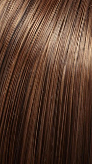 4/27/30 GERMAN CHOCOLATE | Darkest Brown Evenly Blended and Tipped with Light Red-Gold Blonde and Red-Gold Blend