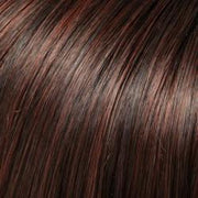 4/33-Chocolate Raspberry Truffle - Dark Brown & Med Red Blend