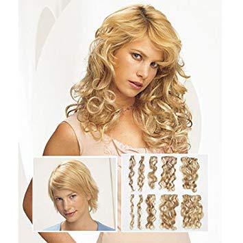 18" 10 Piece Synthetic Clip In Extensions | Wavy | CLEARANCE