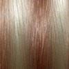 613F27 | Pre Bleached Blonde with Strawberry Blonde Highlight