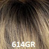 614GR  Wheat Blonde w/ Light Gold Blonde Highlights and Brown Roots