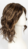 6F27 | Brown with Light Red-Gold Blonde Highlights and Tips