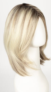 12FS8 | Light Gold Brown, Light Natural Gold Blonde and Pale Natural Gold-Blonde Blend, Shaded with Medium Brown