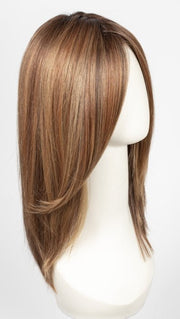 33/32/R4 | Dark Auburn Blended with Dark Brown and Dark Roots