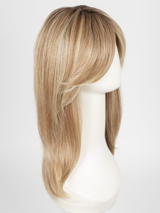 RL14/22SS SHADED WHEAT | Dark Blonde Evenly Blended with Platinum Blonde and Dark Roots