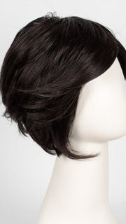 RL2/4 OFF BLACK | Black Evenly Blended with Dark Brown Highlights