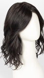 RL2/4 OFF BLACK | Black Evenly Blended with Dark Brown Highlights