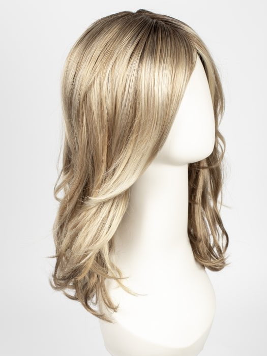 12FS8 SHADED PRALINE | Light Gold Blonde and Pale Natural Blonde Blend, Shaded with Dark Brown