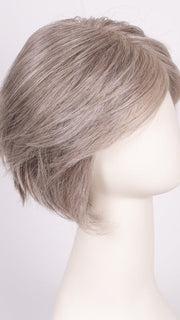 GF119 SILVER AND SMOKE | Light Brown With 80% Gray in Front Gradually Blended Into 50% Gray in Nape Area